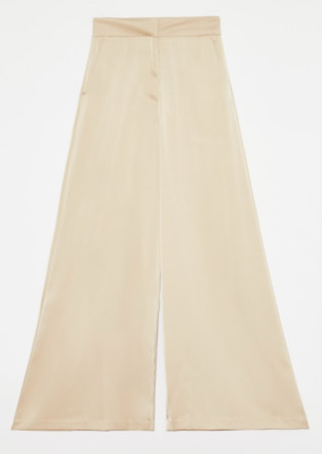 Irene Satin Palazzo Pant