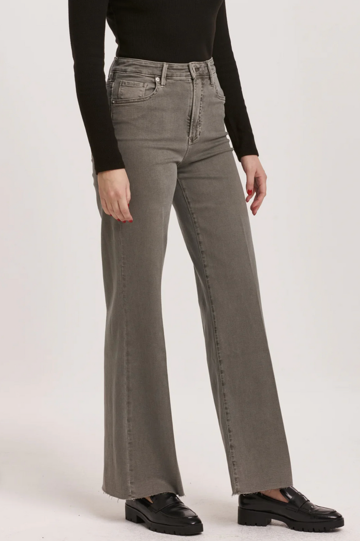 Fiona Graphite Wide Leg Jeans