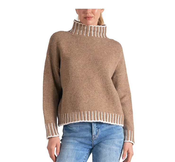 Mock Neck Sweater