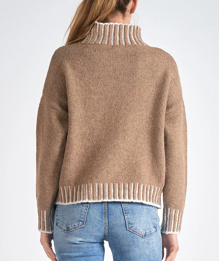 Mock Neck Sweater