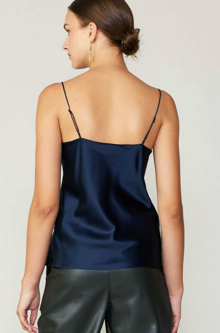 Cowl Neck Silk Cami