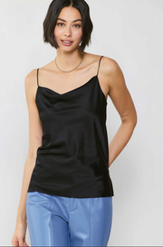 Cowl Neck Silk Cami