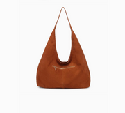 Amber Suede Hobo Bag