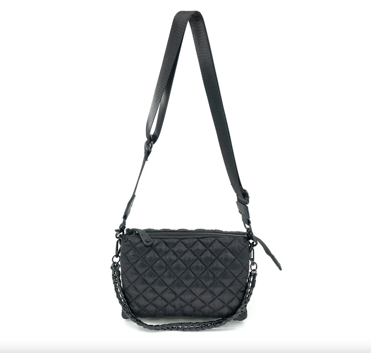 Pepper Nylon Quilted Crossbody