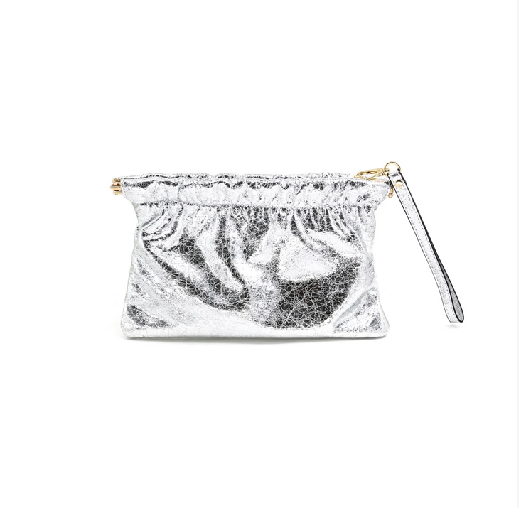 Loren Classic Gathered Clutch