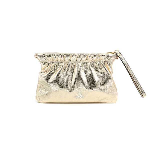 Loren Classic Gathered Clutch