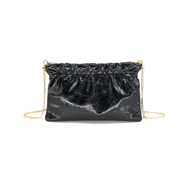 Loren Classic Gathered Clutch