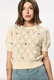 Jules Short Sleeve Sweater