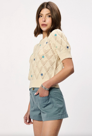 Jules Short Sleeve Sweater