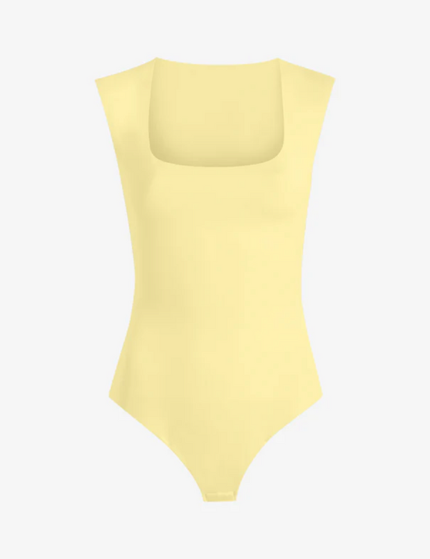 Commando Neoprene Cap Sleeve Bodysuit