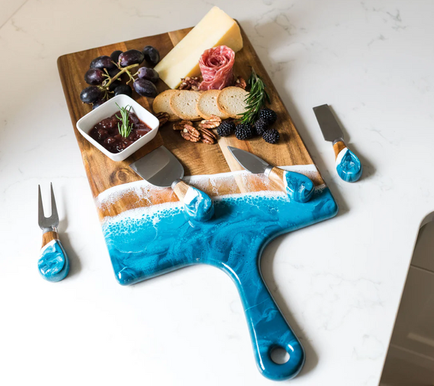 Resin Coated Cheese Knife Set
