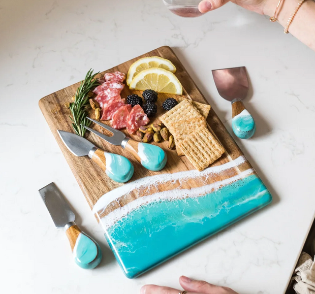 Resin Coated Cheese Knife Set