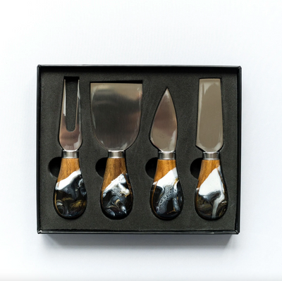 Resin Coated Cheese Knife Set