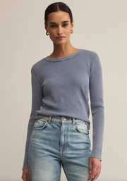Z Supply Arlet Mini Thermal Long Sleeve Top