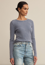 Z Supply Arlet Mini Thermal Long Sleeve Top