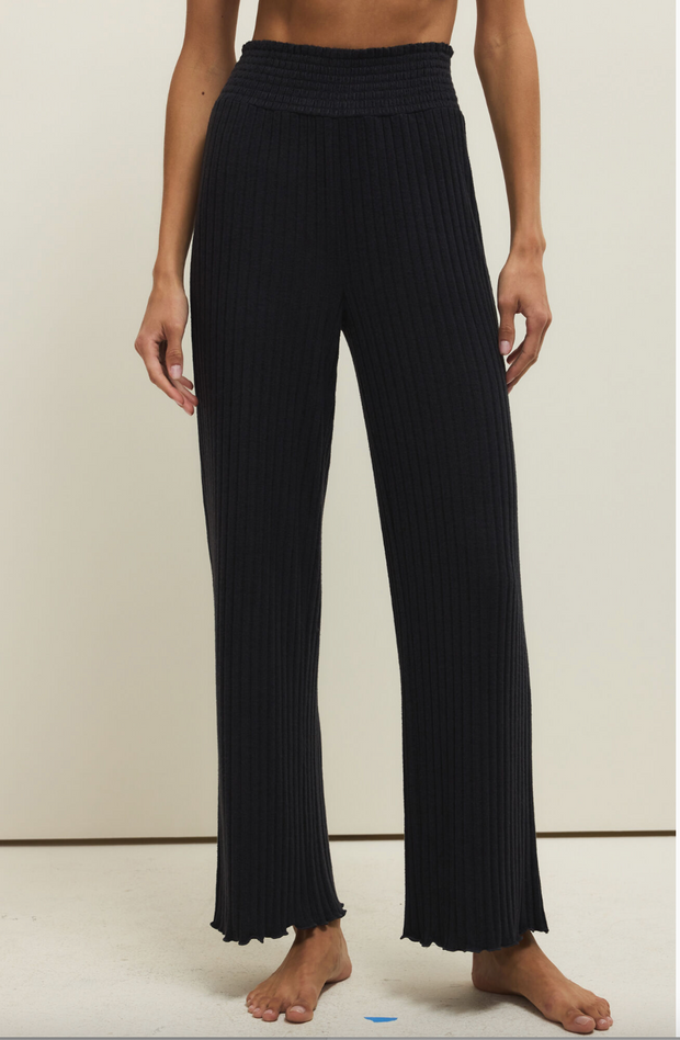 Z Supply Dawn Smocked Rib Pant