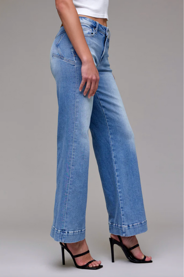 Jem Mid Rise Flare with Stars