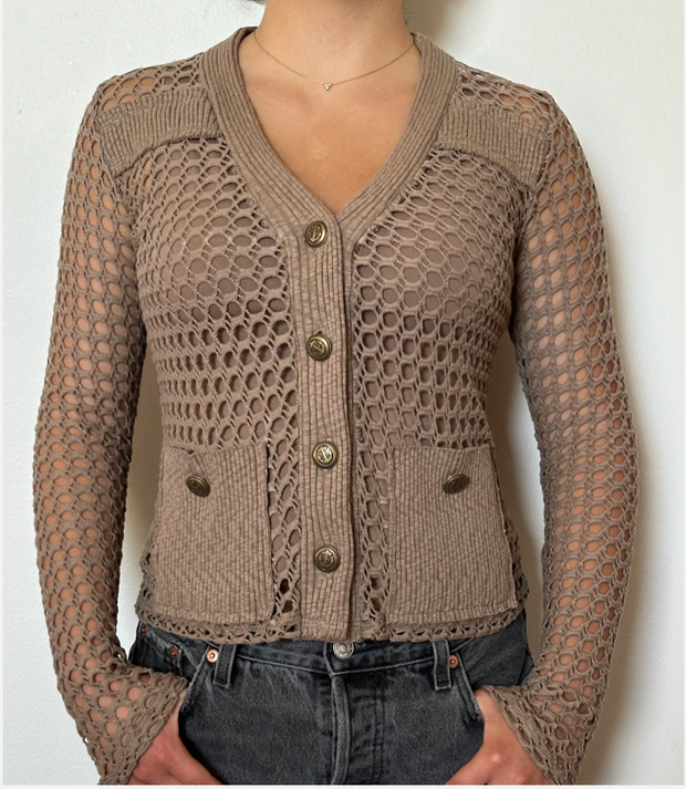 Coco Crochet Cardigan Jacket