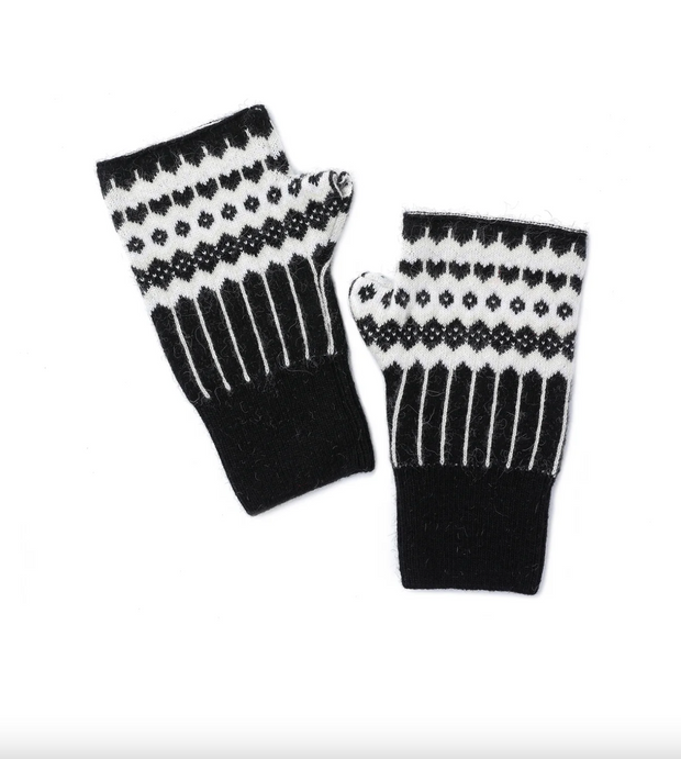 Fair Isle Fingeress Gloves