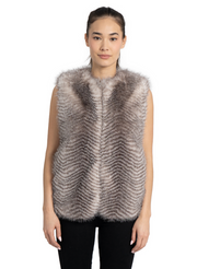 Jetter Faux Fur Vest