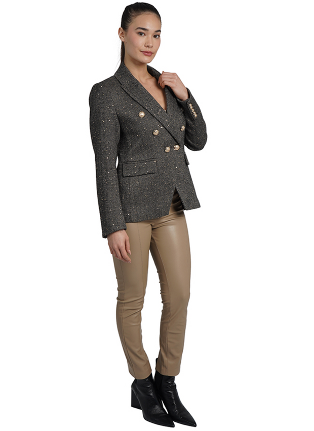 Addison Metallic Blazer