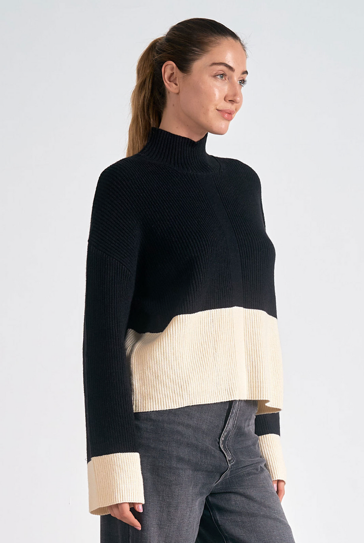 Amber Color Block Sweater