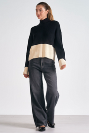 Amber Color Block Sweater