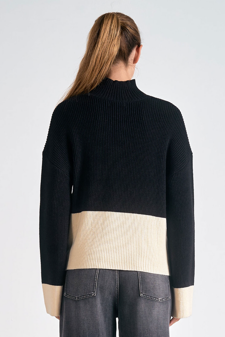 Amber Color Block Sweater