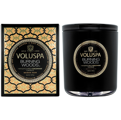 Voluspa Burning Woods Collection