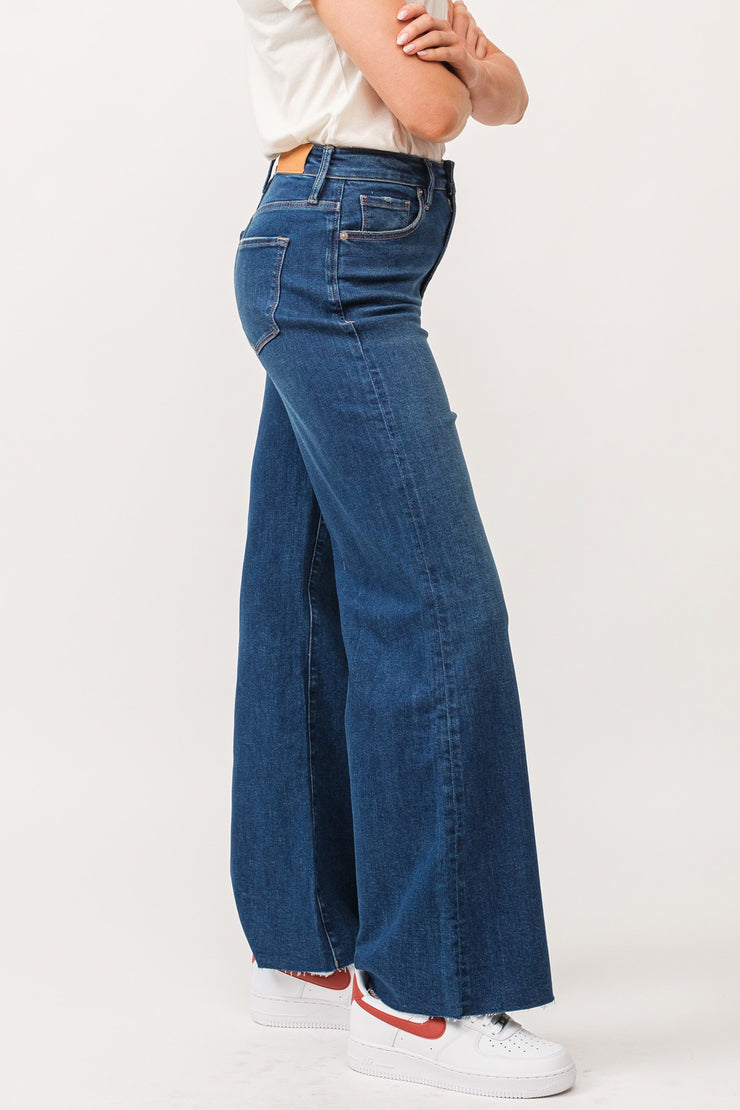 Fiona High Rise Wide Leg - Burrow