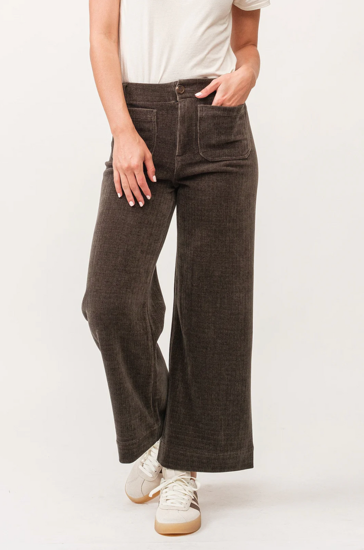 Aubrey High Rise Chenille Pants