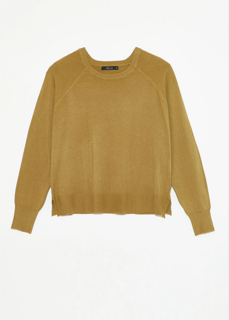 Leigh Classic Crew Neck Sweater