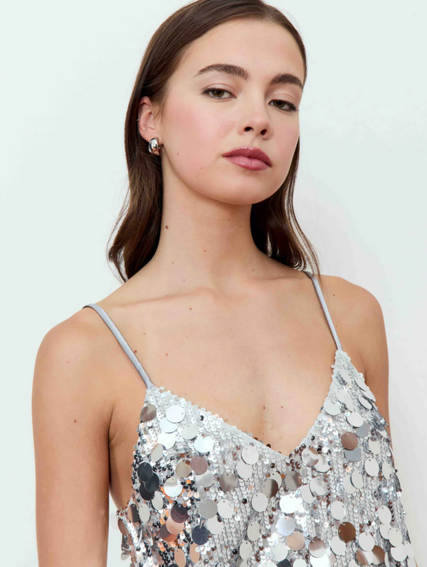 Mindy Sequin Camisole Top