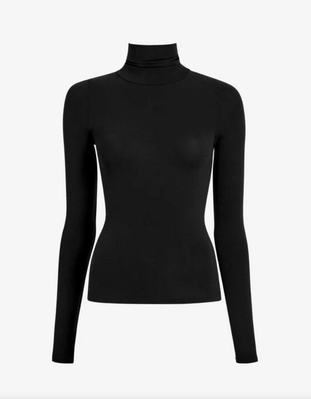 Commando Ballet Body Long Sleeve Turtleneck Top