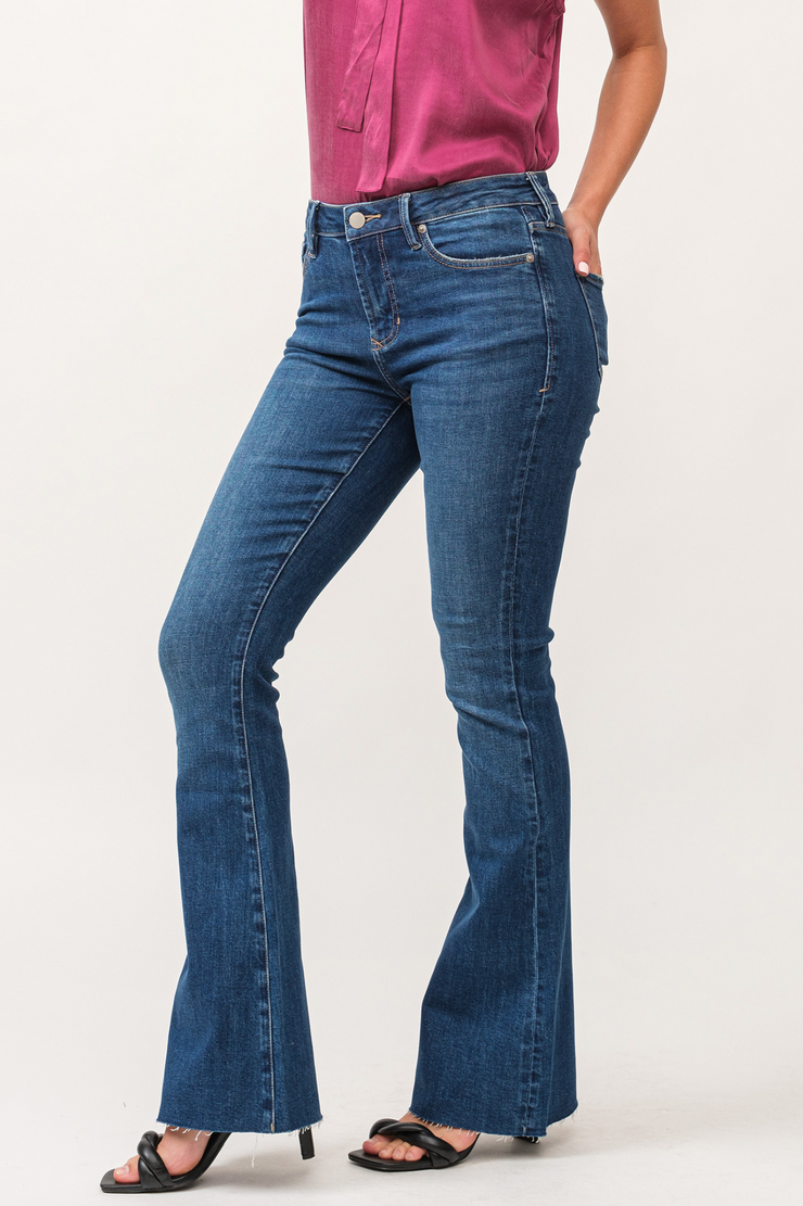 Rosie Northern Lights Mid Rise Flare Jeans