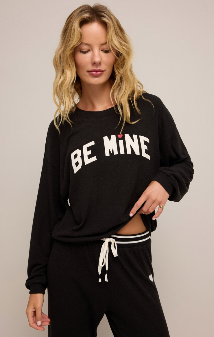 Z Supply Be Mine Long Sleeve Top