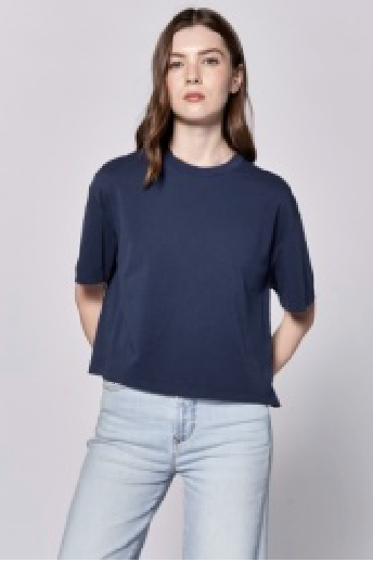 Maddon Boyfriend Slub Tee