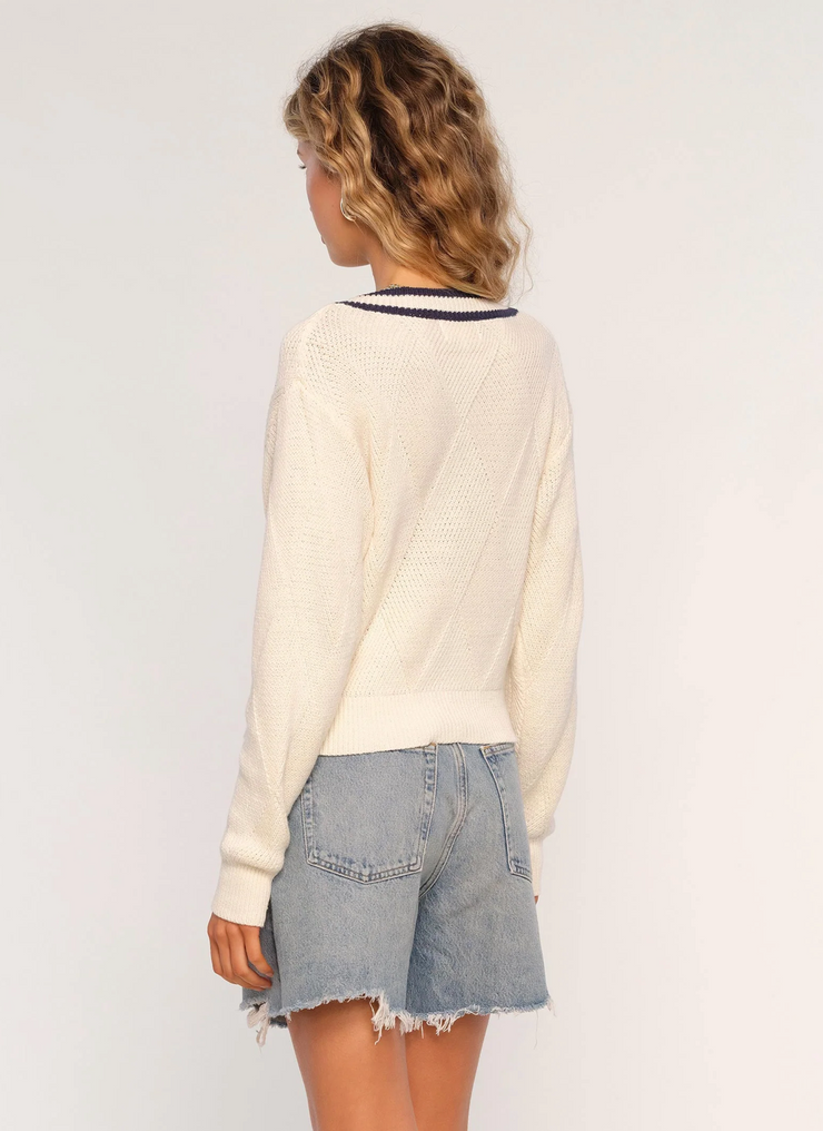 Clarken Contrast Cardigan