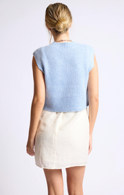 Cache Cable Knit Sweater Vest