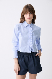 Fontine Striped Button Down Shirt