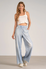 Mira Jean Print Wide Leg Sweatpant