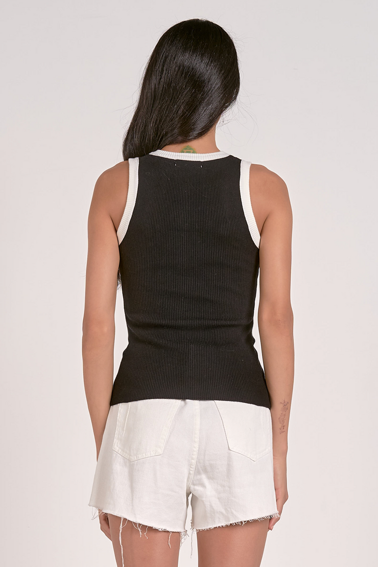 Rachel Contrast Tank