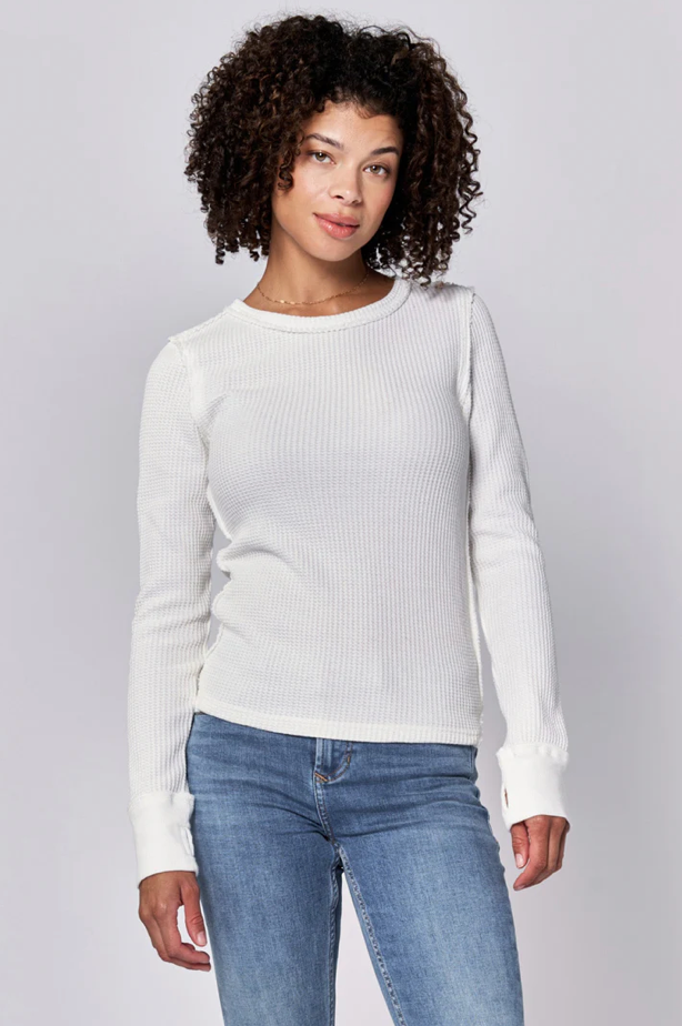 Betsey Thermal Long Sleeve Top