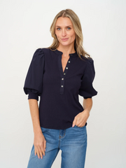 The Veronica Henley Top