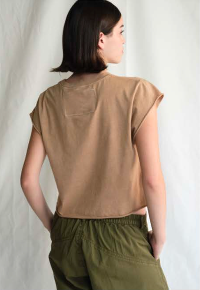 Howdy Studded Cropped Tee