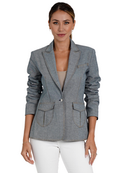 Ava Denim Blazer