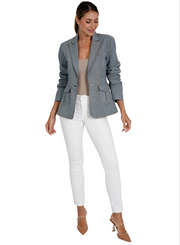 Ava Denim Blazer