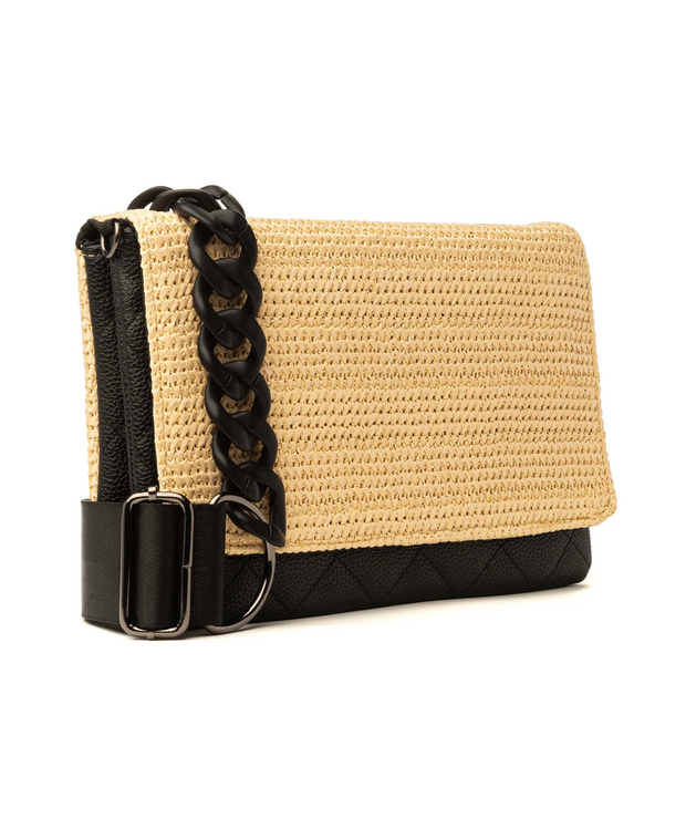 LEXI Raffia Crossbody