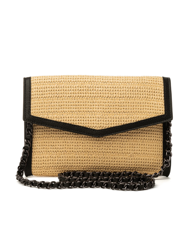 BETH Raffia Clutch