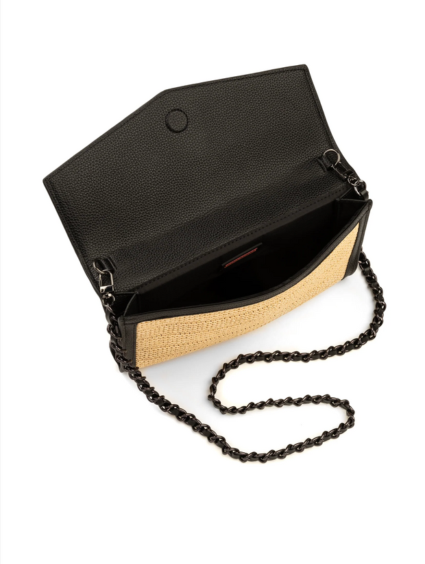 BETH Raffia Clutch